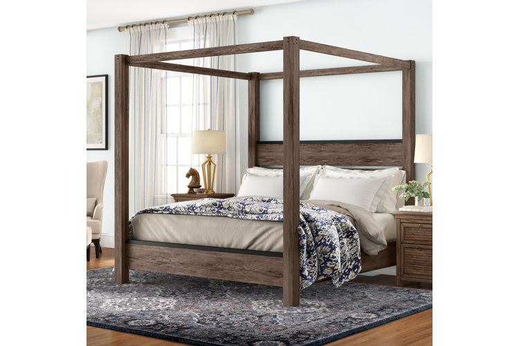 Wayfair canopy deals bed